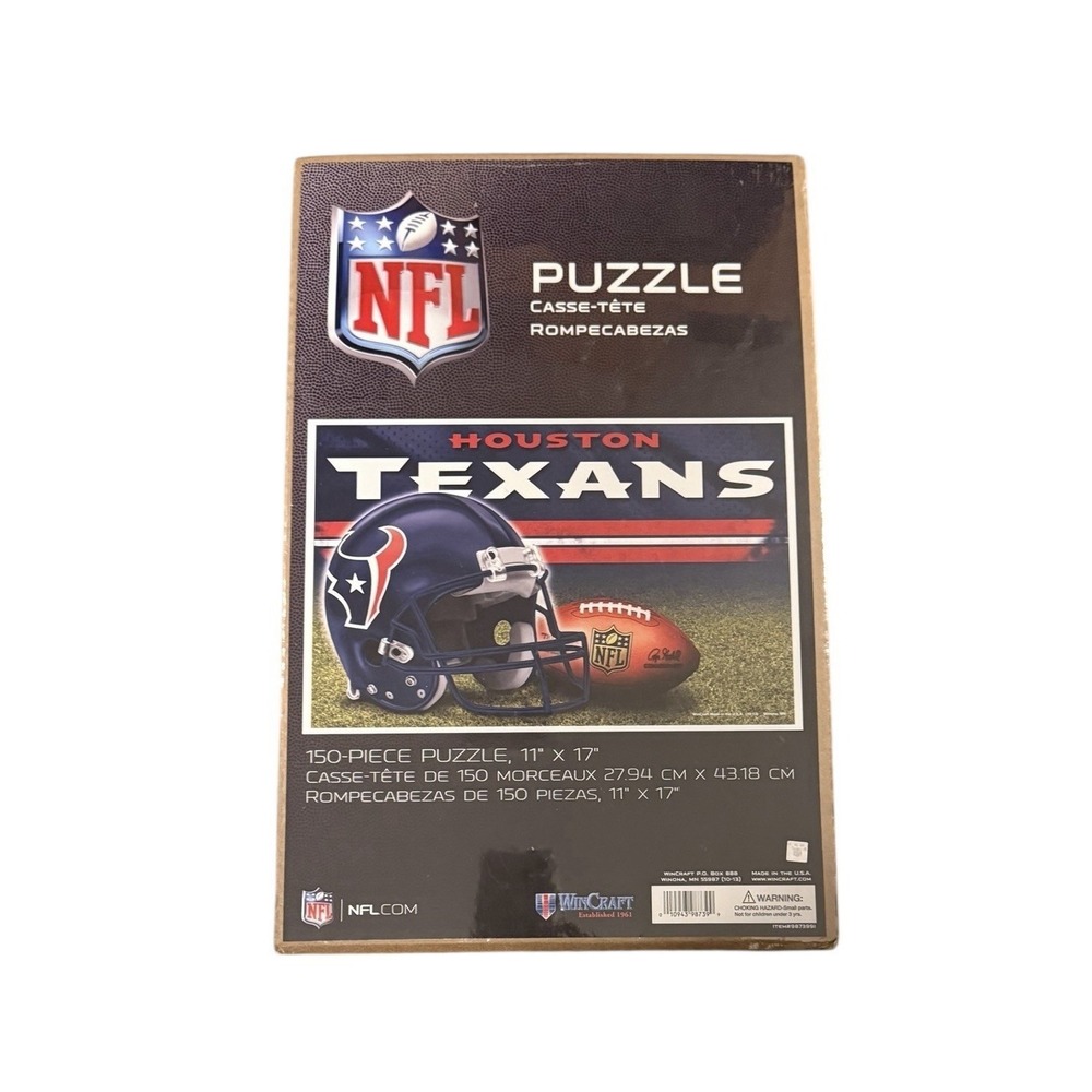 Houston‎ Texans Wincraft NFL 11x17 Puzzle 150pc